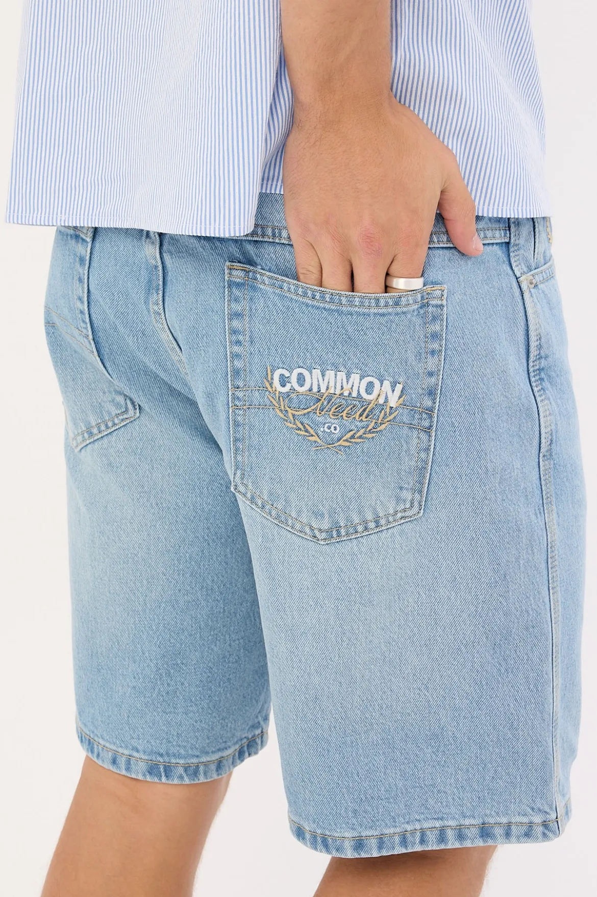 Refine Denim Jort Tide Blue