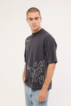 Reflekt Street Super Heavy Tee Asphalt