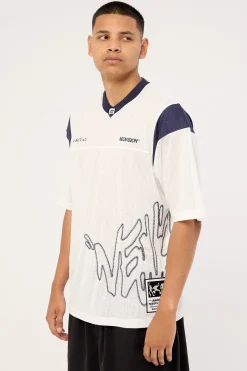 Reflekt V Neck Jersey White