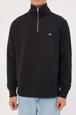 Reg Shield Half Zip Sweat Black