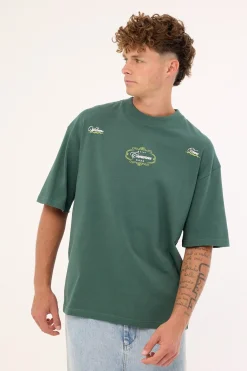 Regale Heavyweight Easy Tee Washed Meadow Green