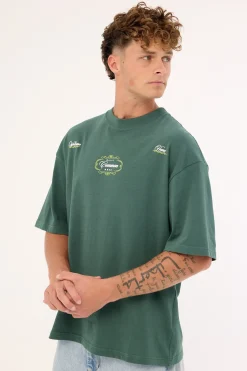 Regale Heavyweight Easy Tee Washed Meadow Green