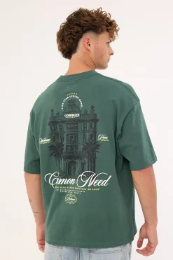Regale Heavyweight Easy Tee Washed Meadow Green