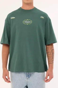 Regale Heavyweight Easy Tee Washed Meadow Green
