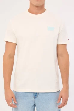 Regular Bubble Back Shortsleeve Tee Ancient White