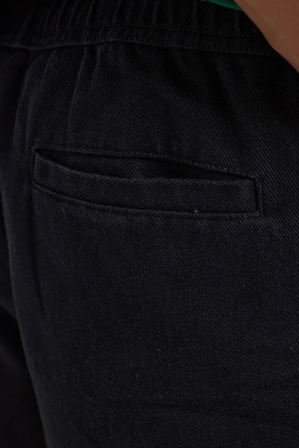 Relaxed Walk Short Washed Black