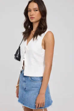 Repair Mini Skirt 80 Indigo