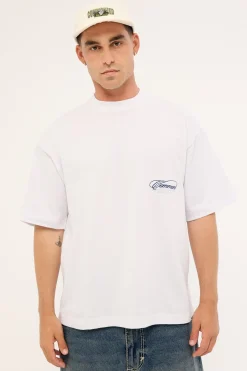 Repose Heavyweight Easy Tee White