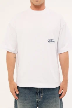 Repose Heavyweight Easy Tee White