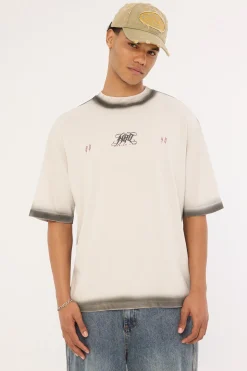 Requiem Street Super Heavy Tee Ice Grey