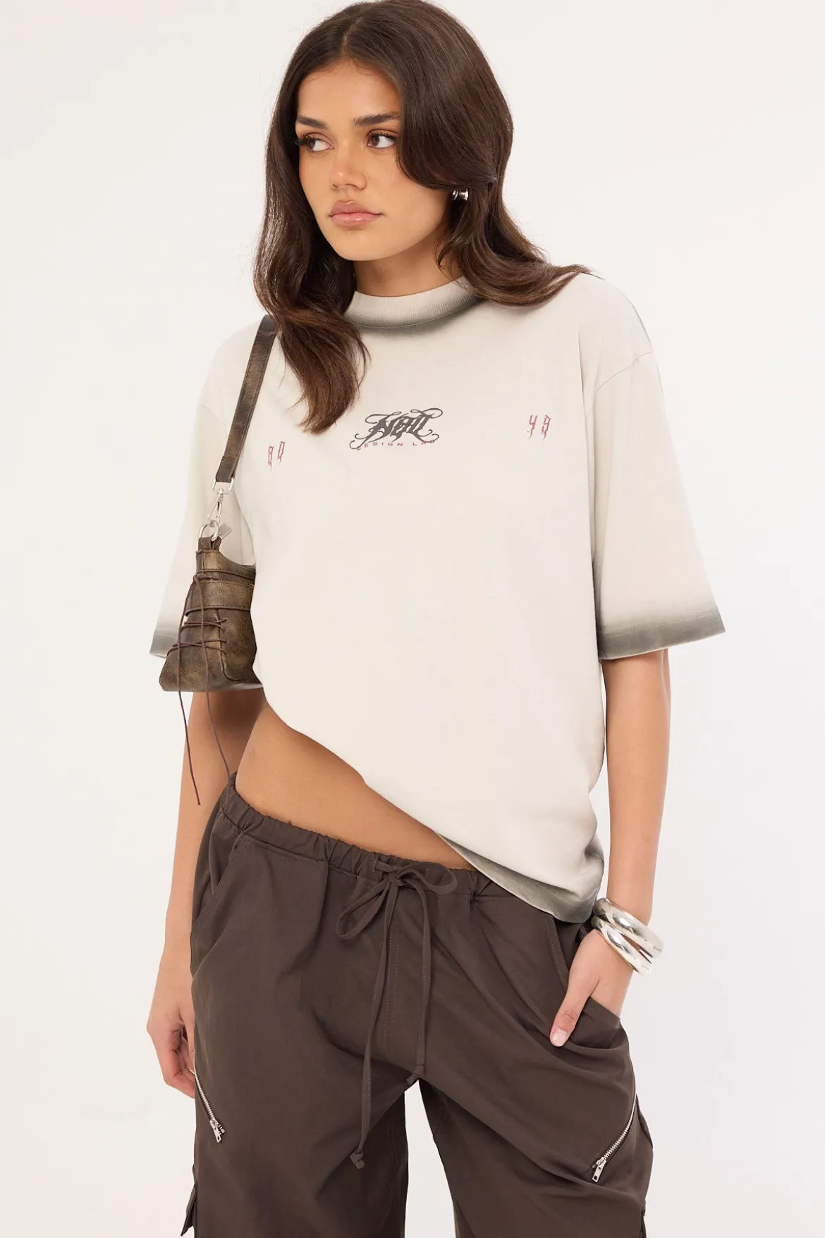 Requiem Street Super Heavy Tee Ice Grey