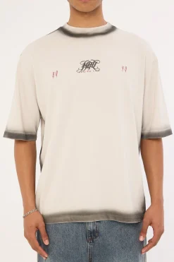 Requiem Street Super Heavy Tee Ice Grey
