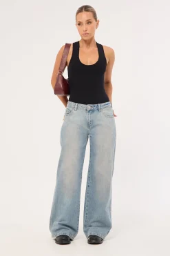 Reserved Instinct Low Baggy Vintage Blue Wash