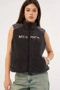 Reserved Sherpa Vest Grey