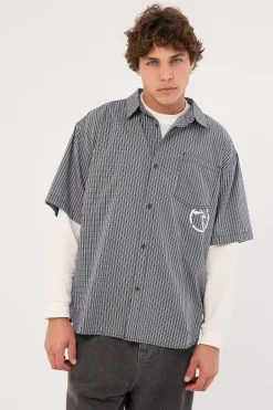 Resno Recon Shirt Navy Blue