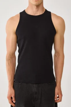 Restricted Singlet Tank Black