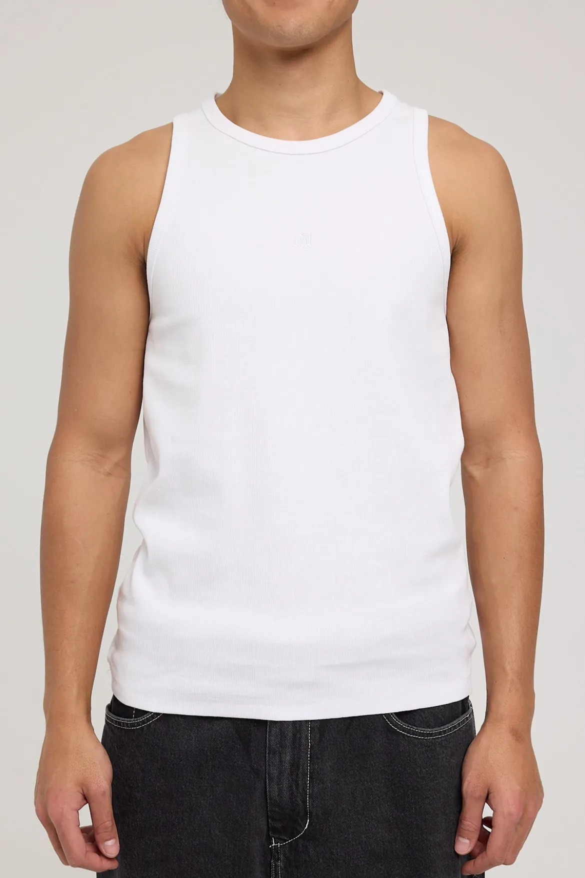 Restricted Singlet Tank White