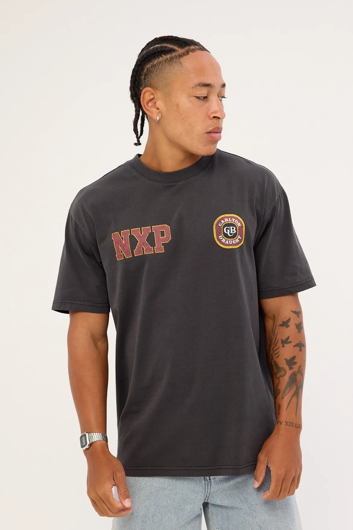 Revival Box Fit Tee Pigment Black