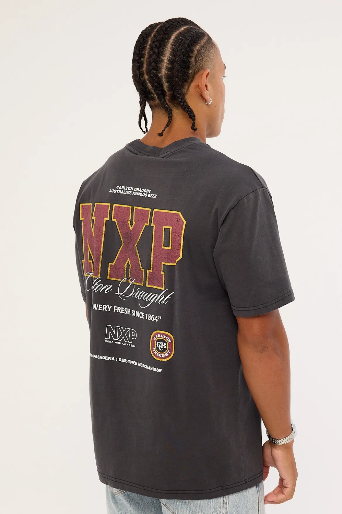 Revival Box Fit Tee Pigment Black