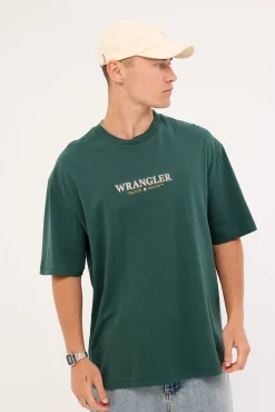 Revival Slacker Tee Dark Pine