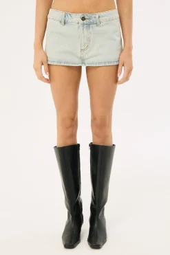 Rhode Mini Skort Light Denim