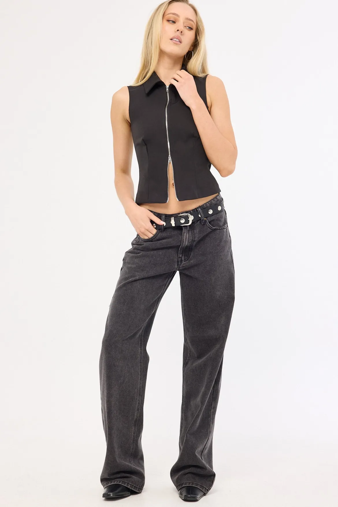 Rising Jean Washed Onyx