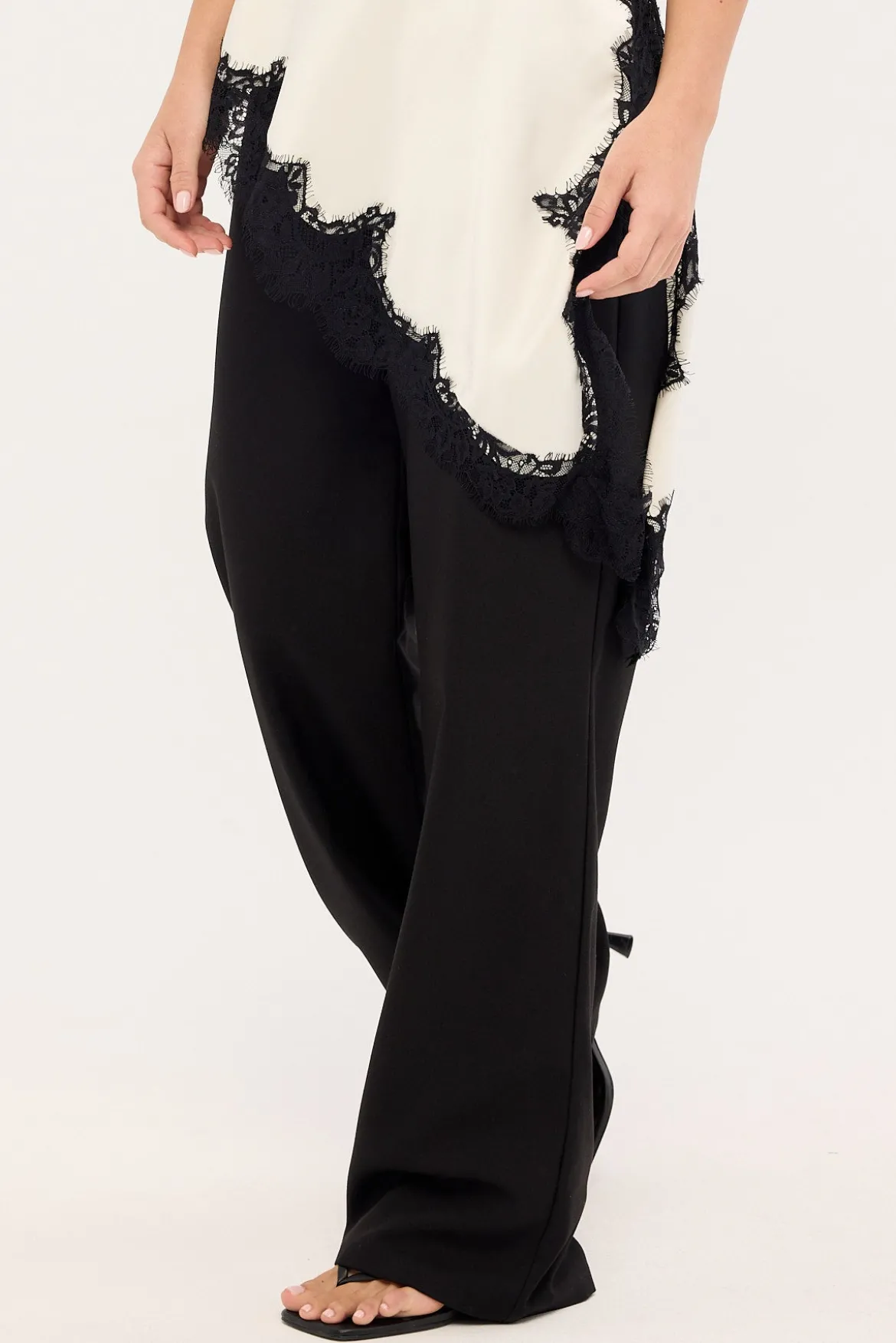 Rita Low Rise Pant Black
