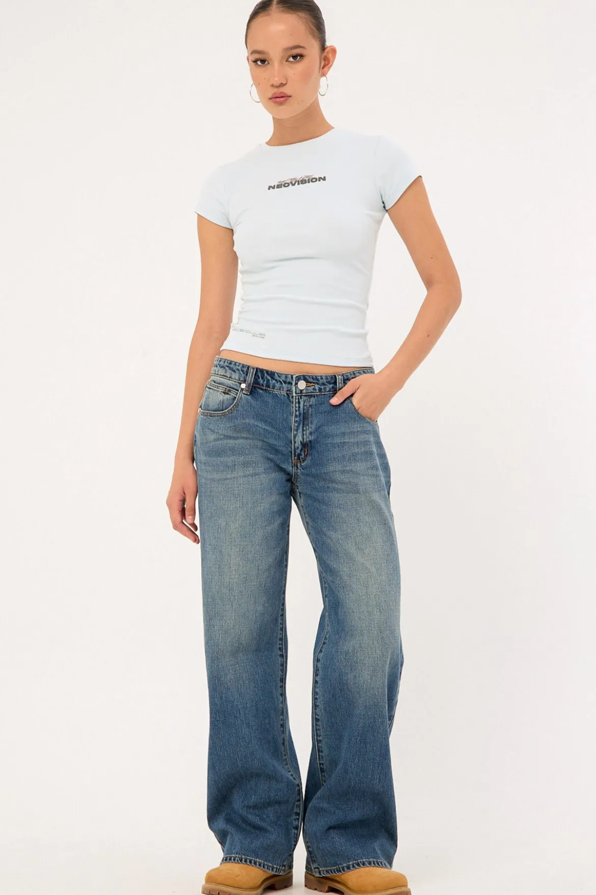 Ritual Baby Tee Blue
