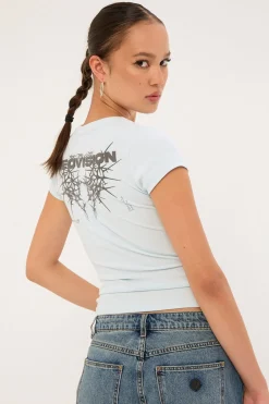 Ritual Baby Tee Blue