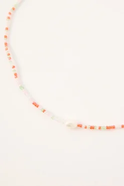 River Beaded Necklace Multi