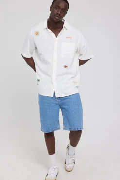 Rolla's Big Boss Short Freshwater Mid Blue Denim