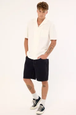 Rolla's Ezy Short Bevel Washed Black