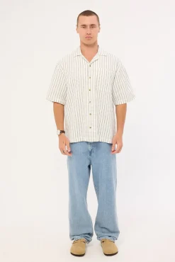 Rolla's Forward Bowler Shirt Vintage White