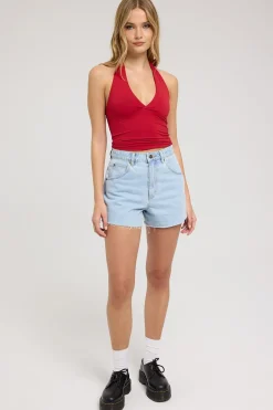 Rolla's Mirage Short Nina Blue Organic