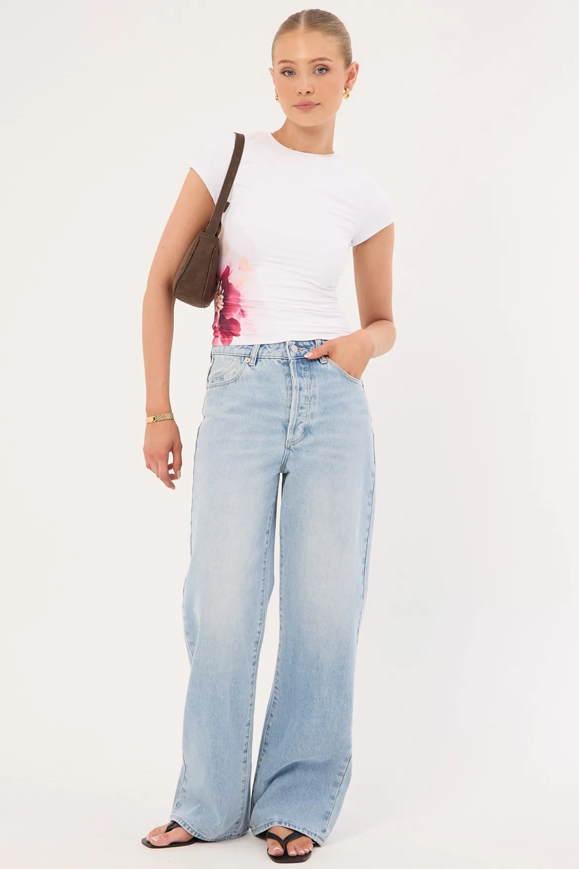 Rolla's Stevie Relaxed Jean Longbeach Blue