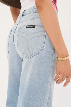 Rolla's Stevie Relaxed Jean Longbeach Blue
