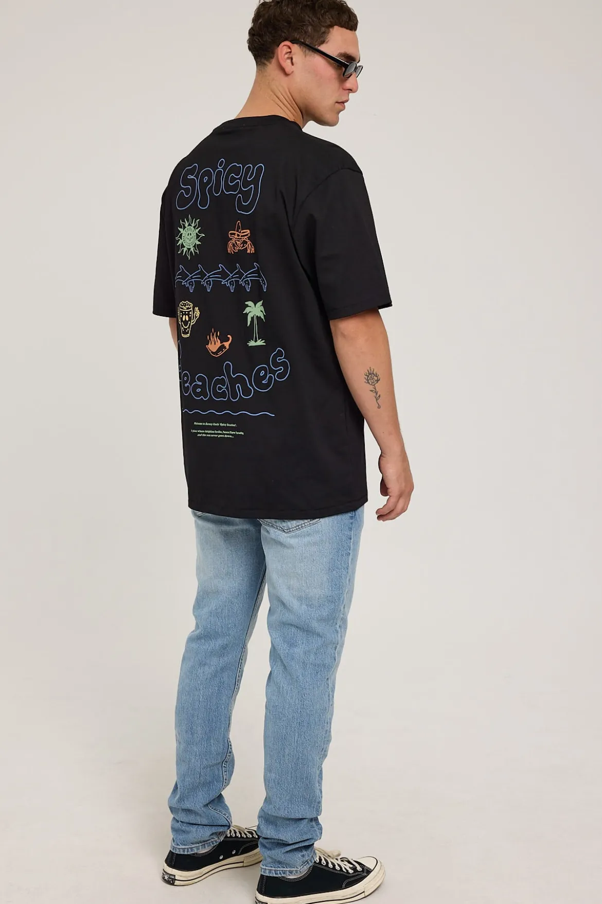Rolla's Tim Slim Mid Blue