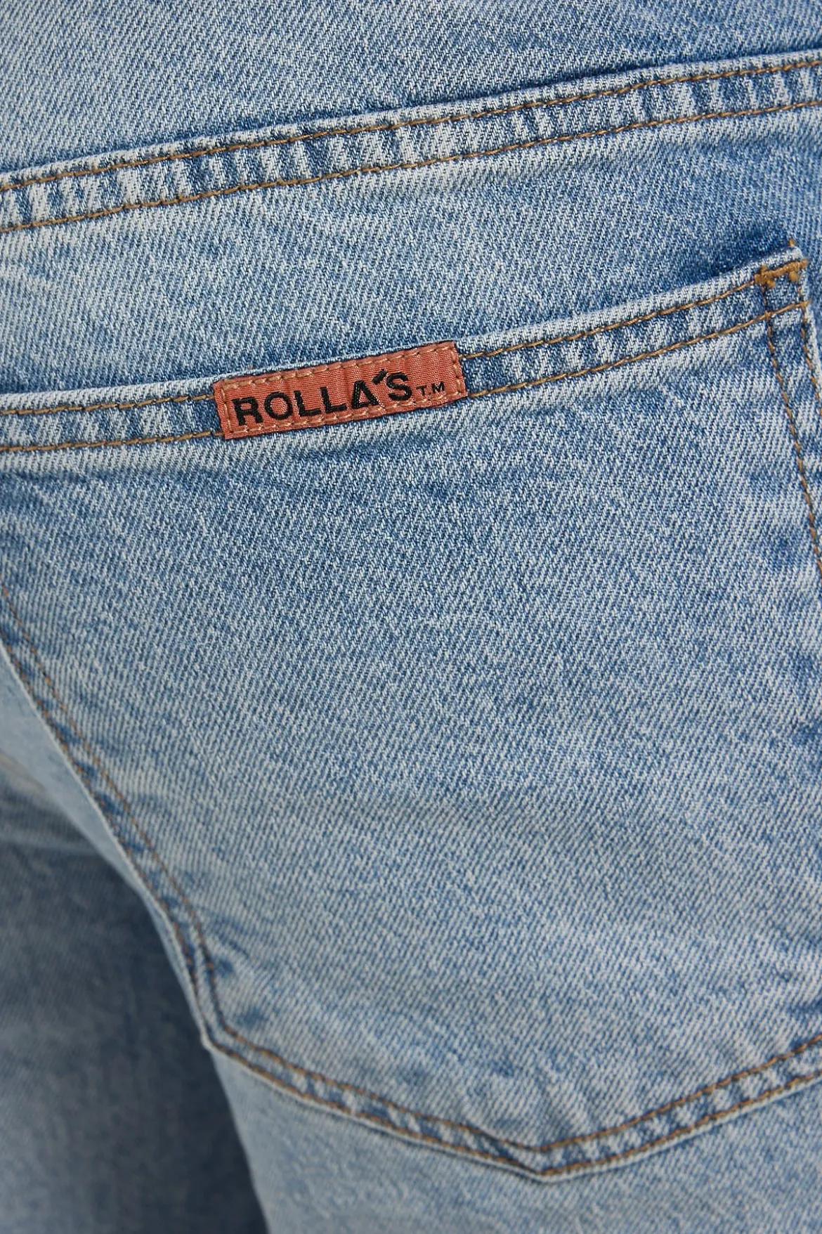 Rolla's Tim Slim Mid Blue
