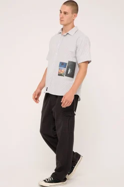 Rolla's Tradie Cargo Pant Sulphur Black