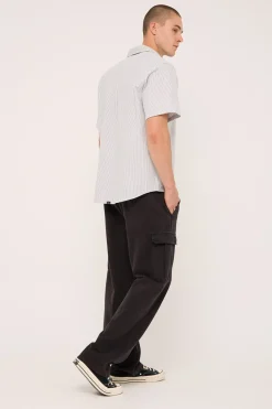 Rolla's Tradie Cargo Pant Sulphur Black