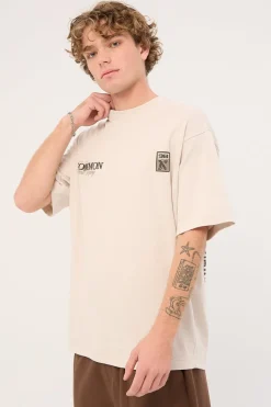 Roller Heavyweight Boxy Tee Salt White