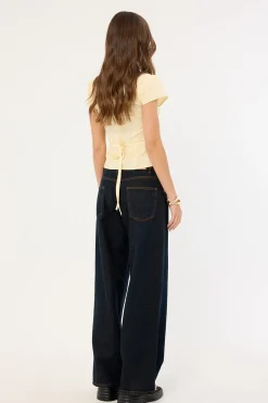 Roomy Extra Wide Low Rise Jean Indigo