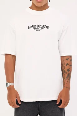 Rosebud Oversize Super Heavy Tee White