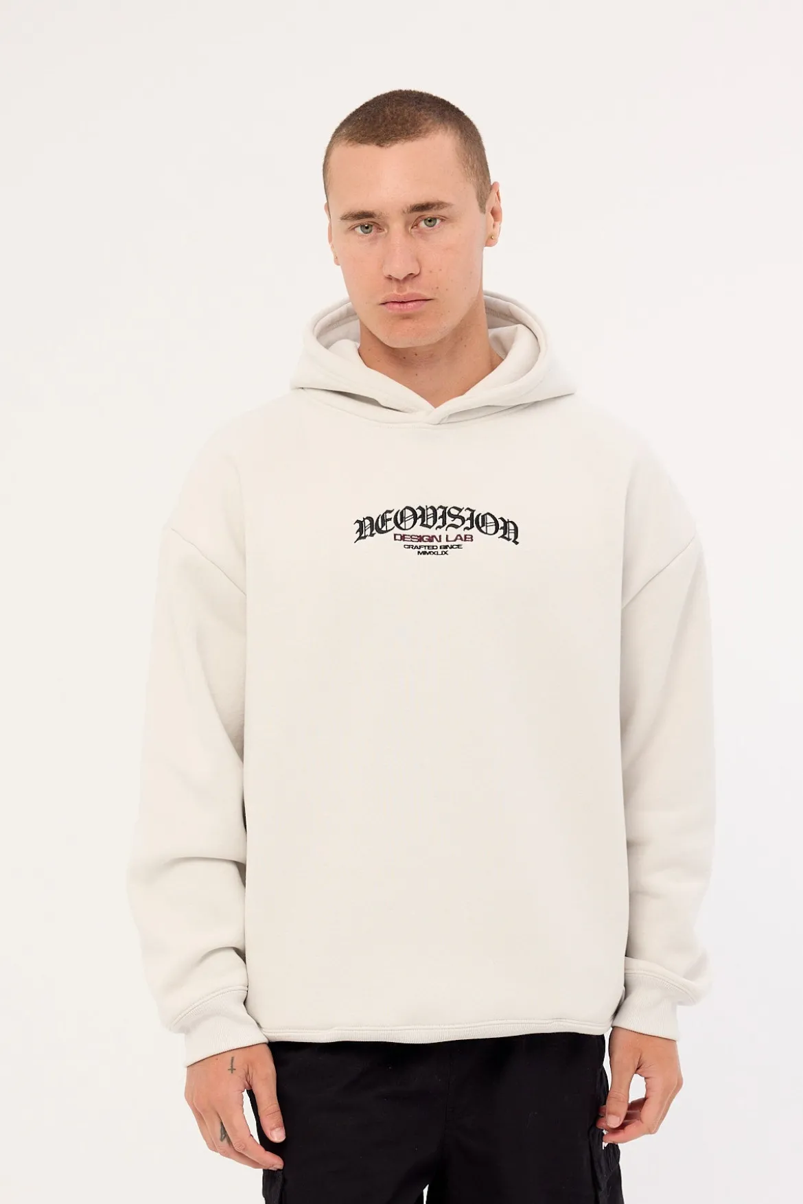Rosebud Street Hoodie Grey Fog