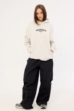 Rosebud Street Hoodie Grey Fog
