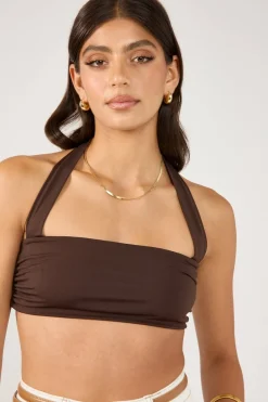 Rosewood Bralette Brown