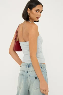 Rouje Halter Top Smoke