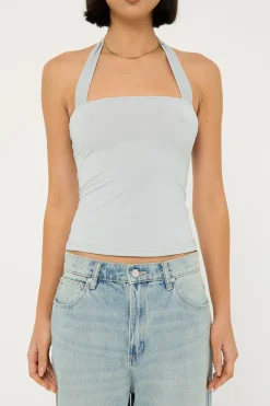 Rouje Halter Top Smoke