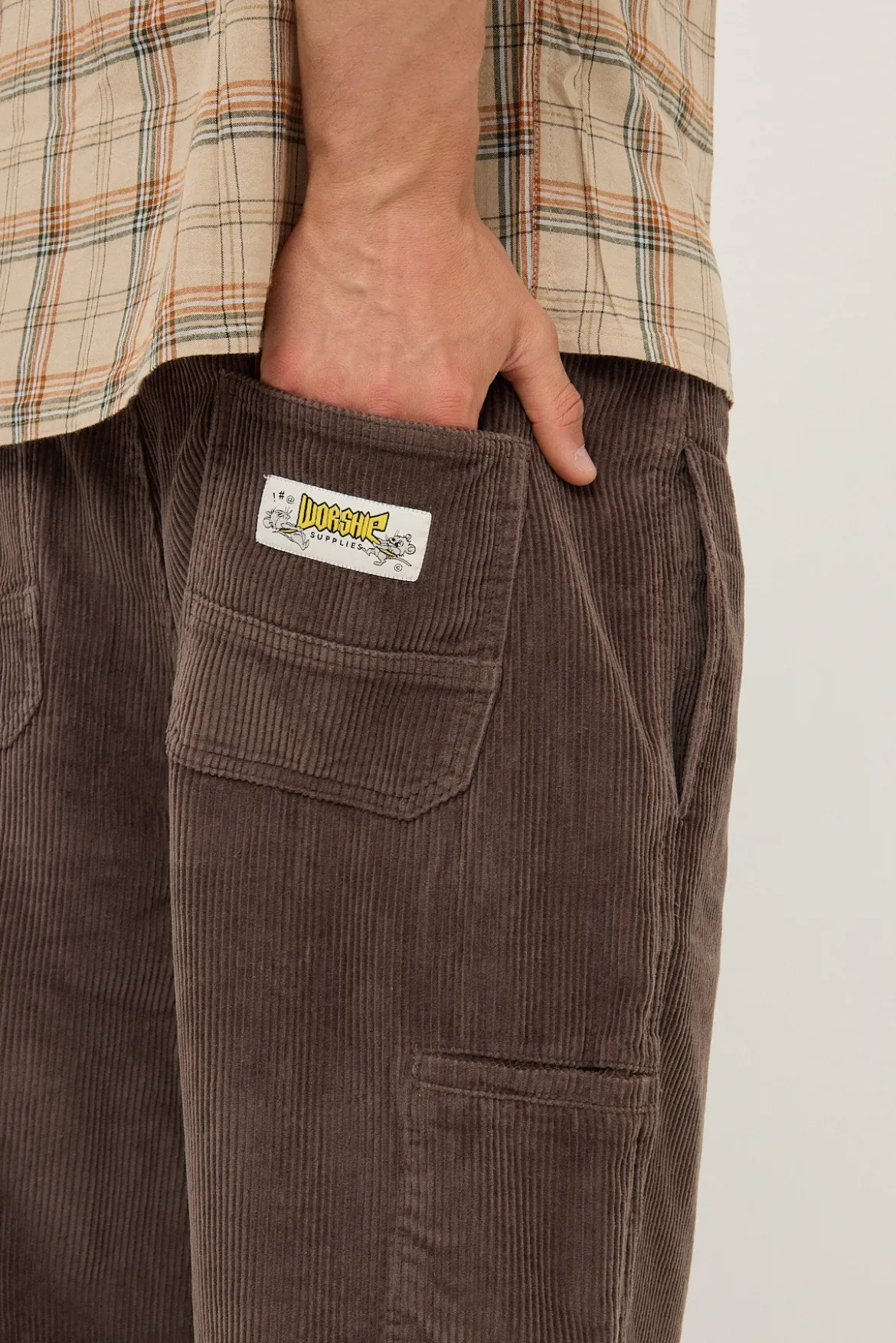 Royale Elastic Cord Pant Major Brown