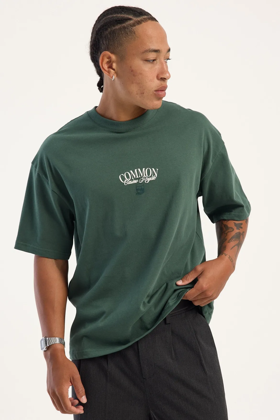 Royale Heavyweight Easy Tee Field Green